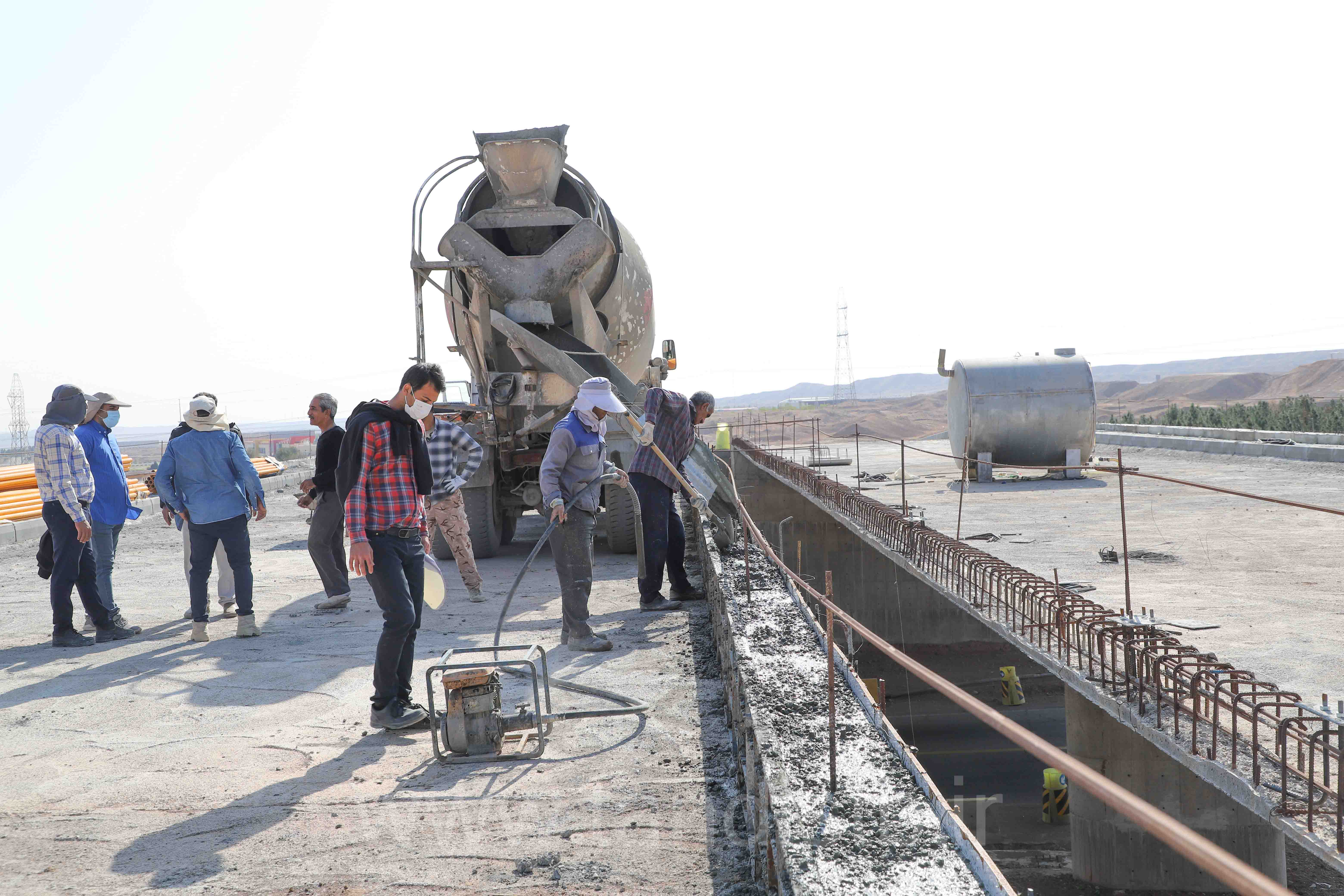 گزارش تصویری پروژه پل مجموعه سرزمین ایرانیان- 8 آبان 1401 